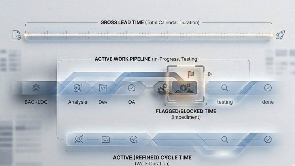 How to Deduct Flagged (Blocked) Time from Cycle Time and Lead Time in Jira